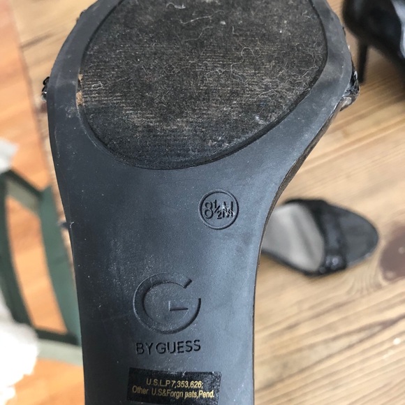 Guess Strappy Sequin Heels - Picture 4 of 4